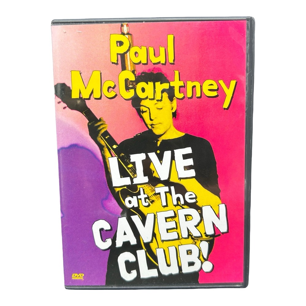 Paul McCartney Live at The Cavern Club DVD 2000 David Gilmour Image Ent